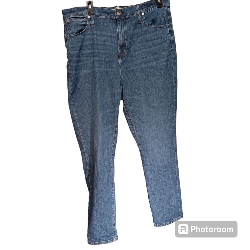 Madewell High Rise Slim BoyJean Eco Edition Blue Jeans Womens Sz 35T